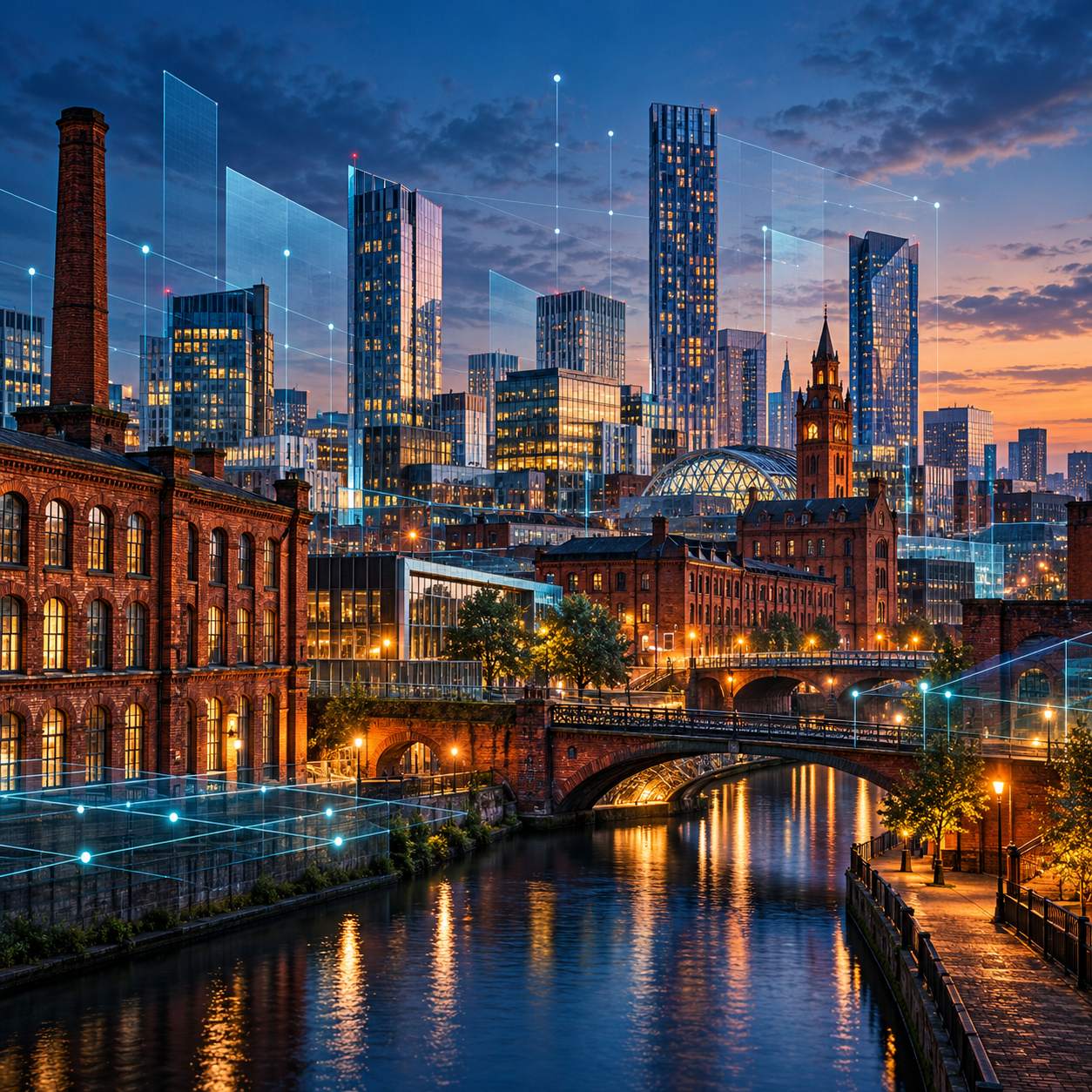 Manchester company data artwork